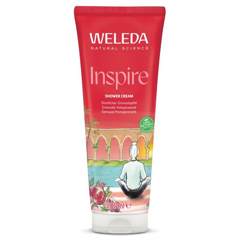 Granaatappel inspirerende douchecreme