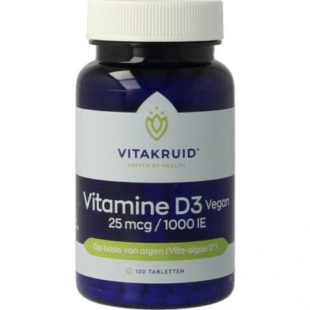 Vitamine D3 Vegan 25 mcg / 1000 IE