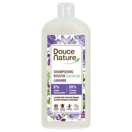 Douchegel & shampoo lavendel bio