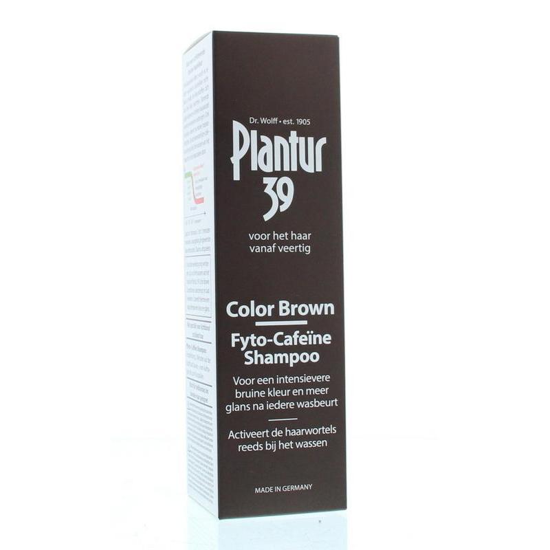 Shampoo color brown