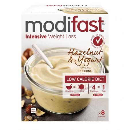 Intensive pudding hazelnoot & yoghurt 8 zakjes