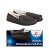 Orthopedische pantoffels antraciet maat 43-44