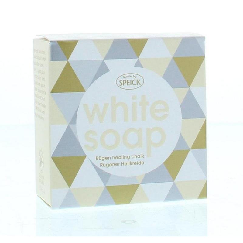 White soap