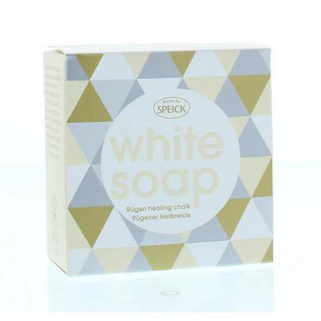 White soap