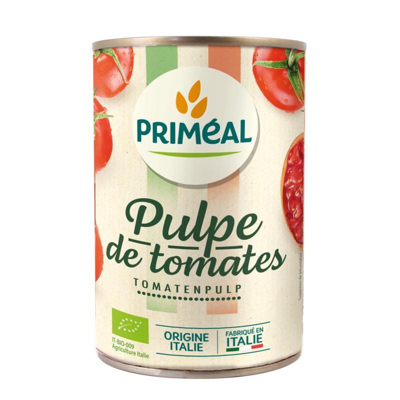 Tomatensaus met stukjes bio