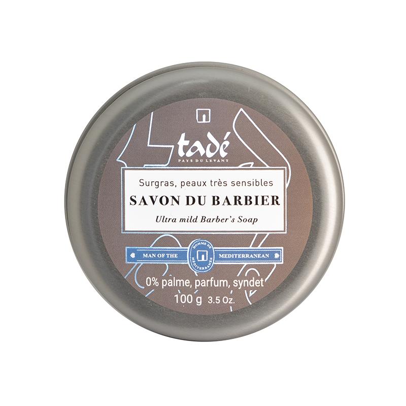 Scheerzeep in blikje