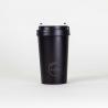 Rice husk cup obsidian 400ml