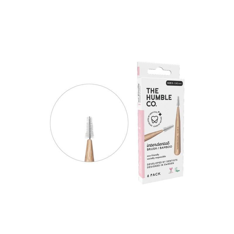 Interdental borstel 0.40 mm roze