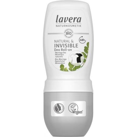 Deodorant roll-on natural & invisible bio