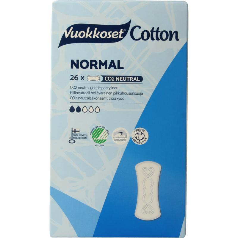 Inlegkruisjes normaal organisch katoen