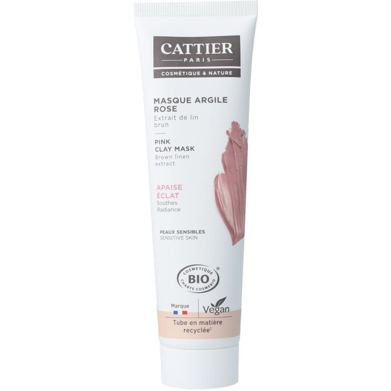 Roze klei masker aloe