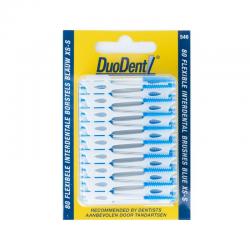 Flexibele interdentale borstels xs-s blauw
