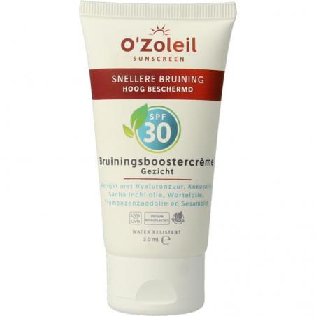 Bruiningsboostercreme gezicht SPF30