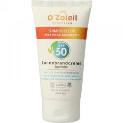 Zonnebrandcreme gezicht SPF50