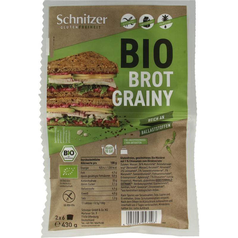 Bread'n toast grainy bio