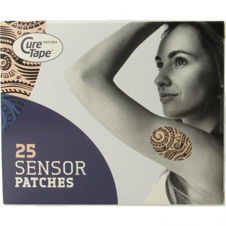 Sensor patch tattoo