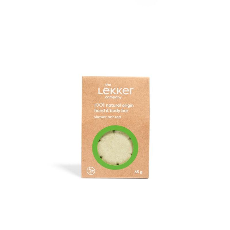 Natuurlijke bodybar shower par-tea