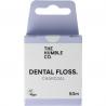 Dental floss charcoal