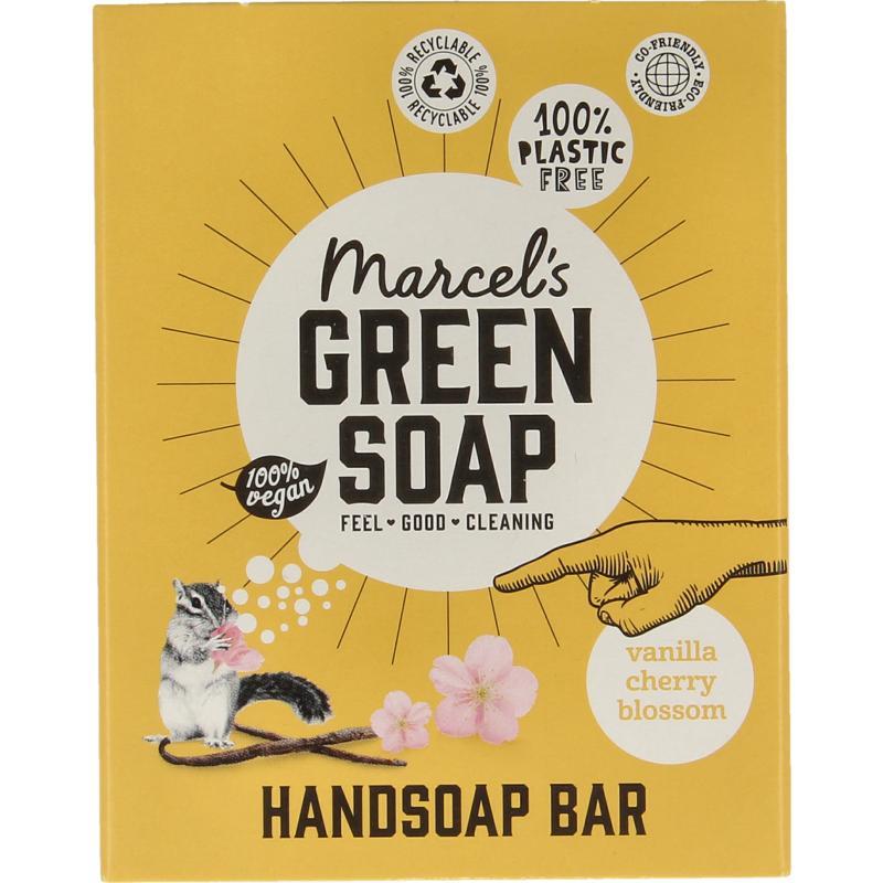 Handzeep bar vanille & kersenbloesem