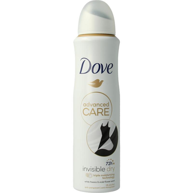Deodorant spray invisible dry