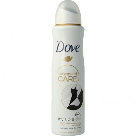 Deodorant spray invisible dry