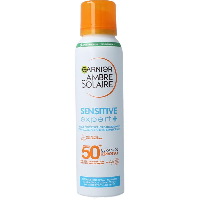 Sensitive spray dry mist SPF50+