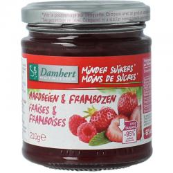 Confituur aardbei/framboos low carb