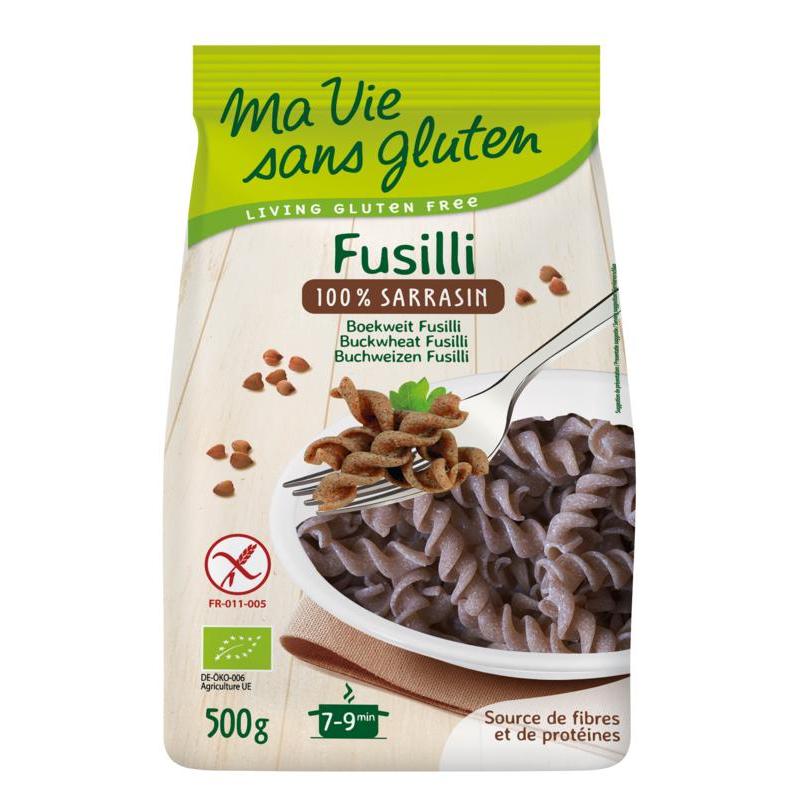 Fusilli boekweit glutenvrij bio Fusilli boekweit glutenvrij bio