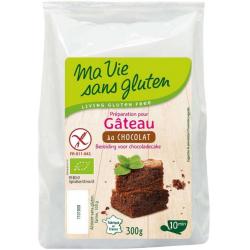 Chocolade cakemix glutenvrij bio