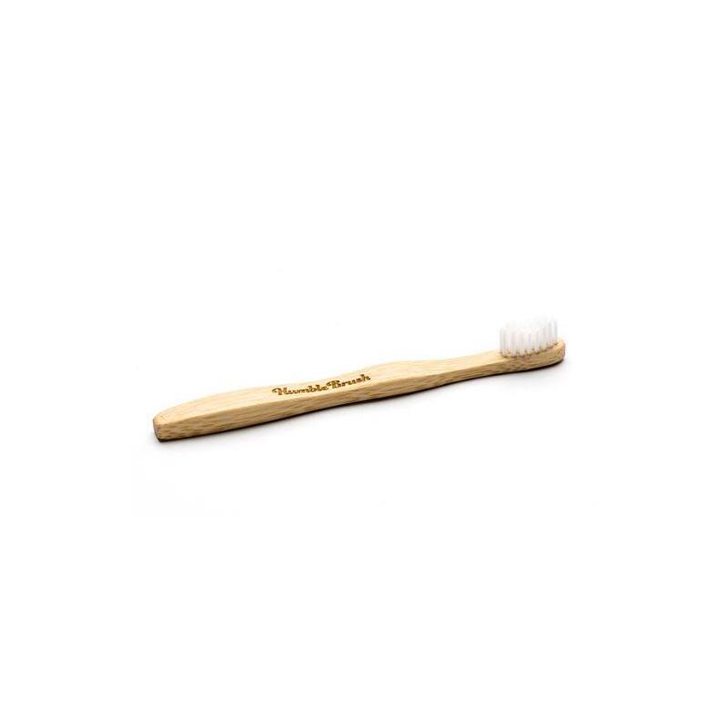 Tandenborstel bamboe kids wit brush soft