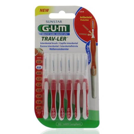 Trav-ler rager 0.8 mm (rood)