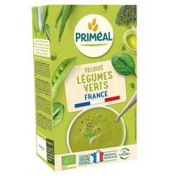 Veloute gebonden soep groene groenten bio