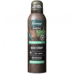 Men douche foam kick start ceder jojobaolie