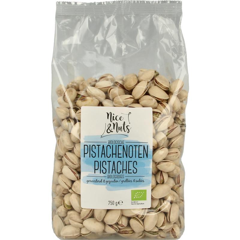 Pistache geroosterd en gezouten bio