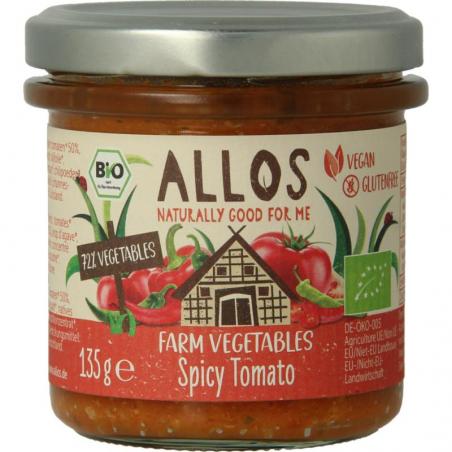 Farm vegetables pittige tomaat bio