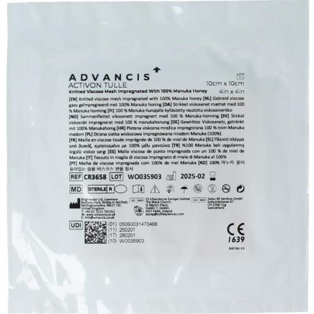 Activon manuka gaasverband 10 x 10