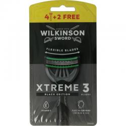 Xtreme III black edition 4+2 stuks