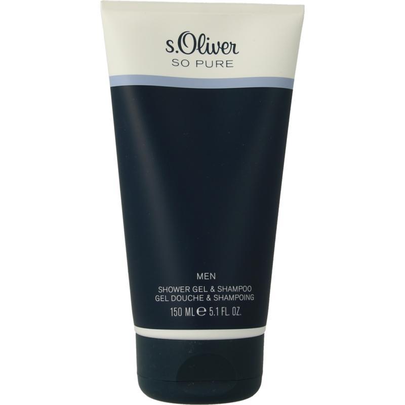 So pure men showergel & shampoo