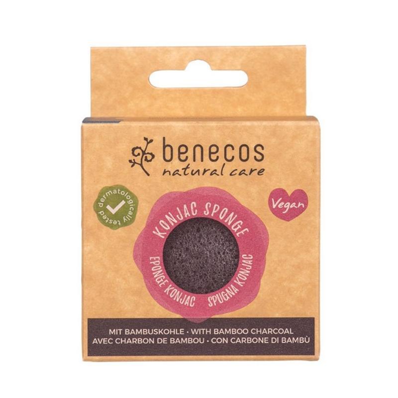 Konjac spons black bamboo