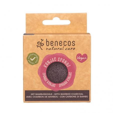 Konjac spons black bamboo