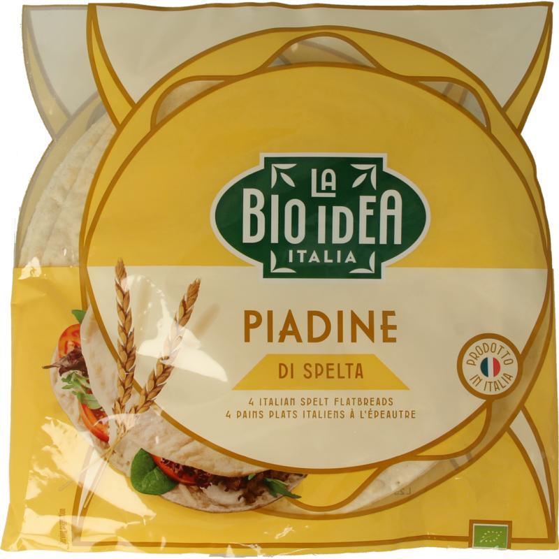 Spelt piadine wrap bio