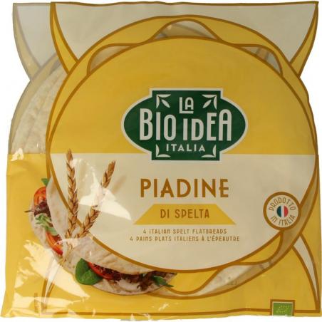 Spelt piadine wrap bio