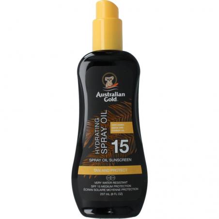 Spray oil SPF15