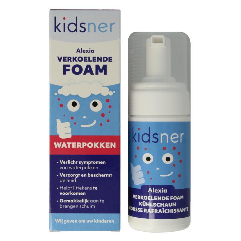 Alexia verkoelende foam bij waterpokken
