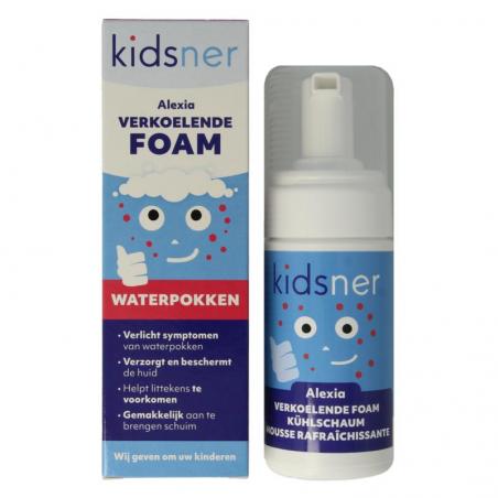 Alexia verkoelende foam bij waterpokken