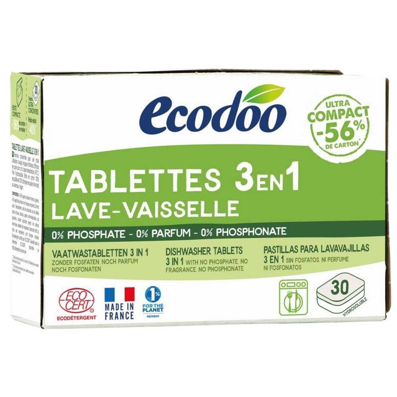 Vaatwastabletten 3-in-1 geconcentreerd eco