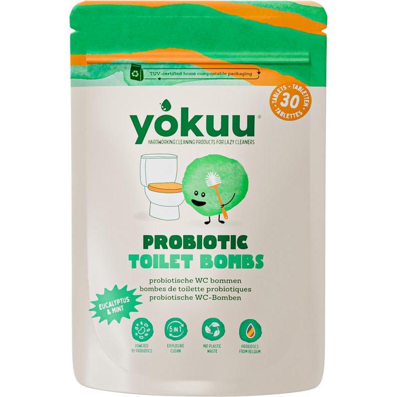 Toilet bomb probiotic