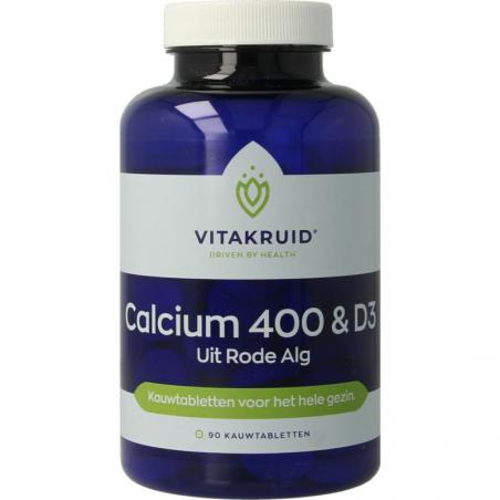 Calcium 400 & D3 uit rode alg