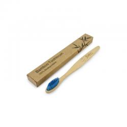 Bamboe tandenborstel voor volwassenen blauw