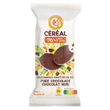 Rijstwafels pure chocolade